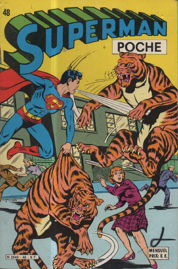 Une Couverture de la Srie SUPERMAN POCHE